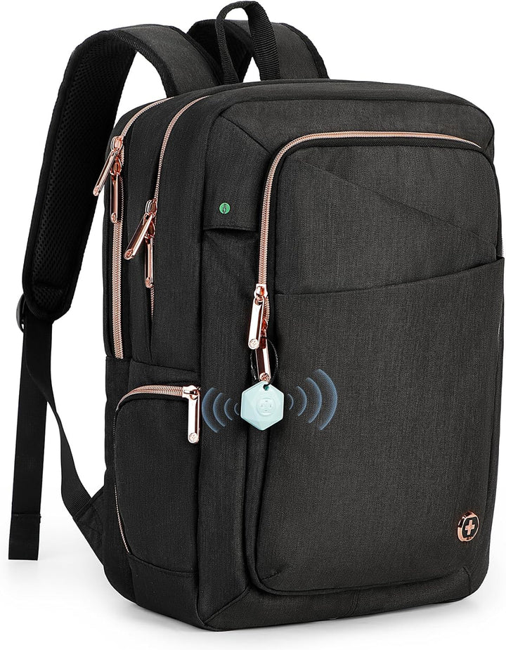 Swissdigital Mochila para computadora portátil de negocios de diseñ...