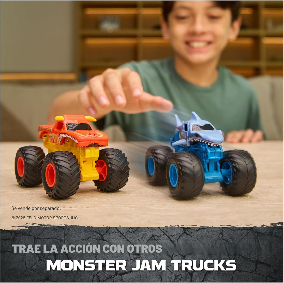 Monster Jam Smash &amp; Bash - Juego de campo de choque con lanzado...