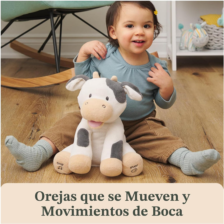 Baby GUND Buttermilk the Cow Peluche Animado, Juguete Sensorial de...