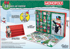 Calendario de Adviento Monopoly Token | Cuenta regresiva de 24 días con 24 fichas (incluyendo 8 fichas exclusivas) | Navidad para niños | A partir de 8 años