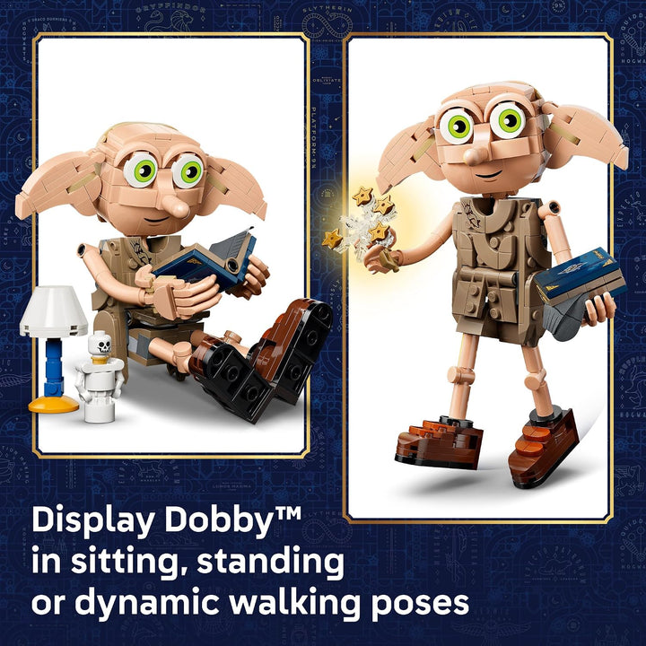 LEGO Harry Potter Dobby el Elfo Libre 76469 | Juguete de construcci...