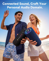 BassBloom Roar 3 Altavoz Bluetooth portátil, sonido potente de 20 W...