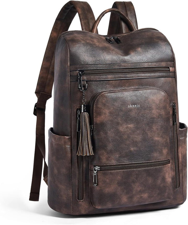 Shrrie Mochila grande mejorada para laptop de viaje, para portátil...