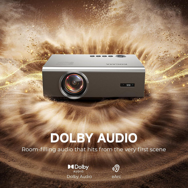 Proyector 4K con WiFi y Bluetooth, Proyector Inteligente VIDAA Más...