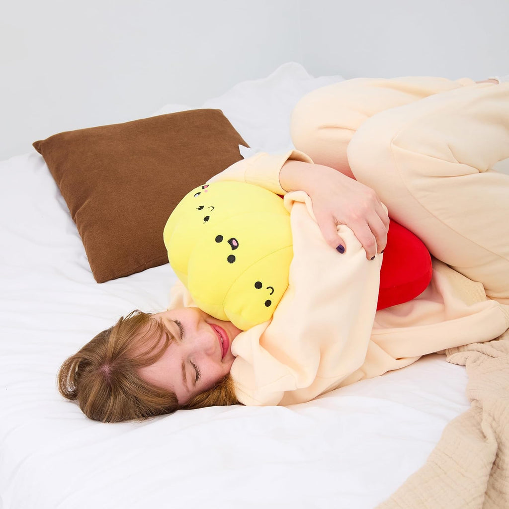 Apoyo emocional Mochi Fries de Relatable, peluches de peluche, almohada corporal suave, bonita decoración de habitación, gran idea de regalo para seres queridos de todas las edades