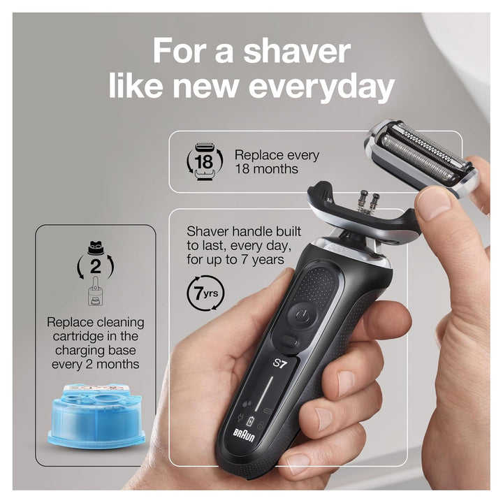Braun Series 7 7075cc - Maquinilla de afeitar eléctrica para hombre...