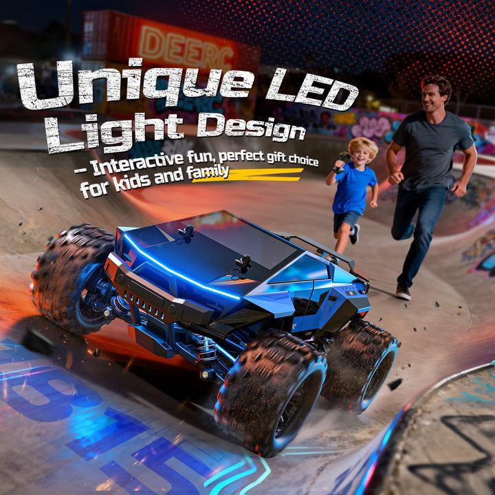 DEERC 1/18 All Terrain Fast Drift Racing RC Car camión de