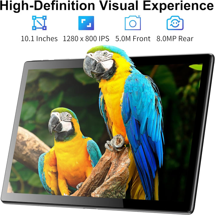 Tablet, tabletas Android 15 de 10.1 pulgadas, 8 GB de RAM 64 GB ROM...