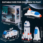 Wbzle Juguete astronauta de exploración espacial grande para niños, Large Set
