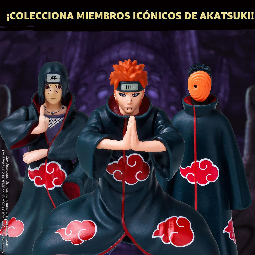 P.M.I. Naruto Shippuden - Mini figuras coleccionables de 12 unidade...