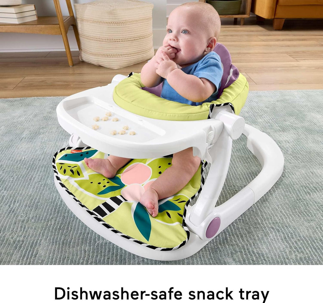 Fisher-Price Silla de bebé portátil Kick Play Deluxe