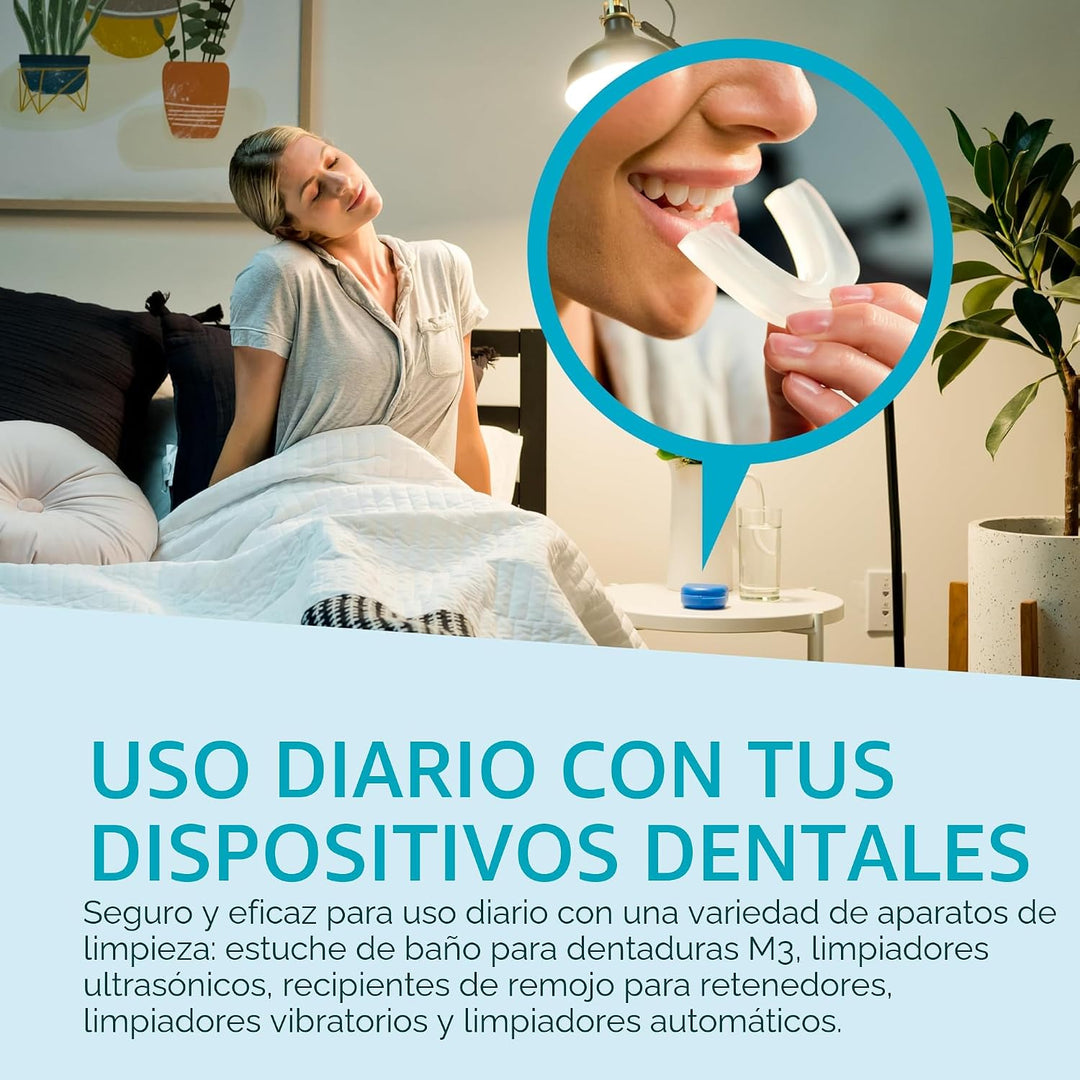 Tabletas limpiadoras para retenedores Invisalign, elimina olores, d...