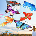 6 piezas de cometa grande para niños y adultos, juegos al aire libre