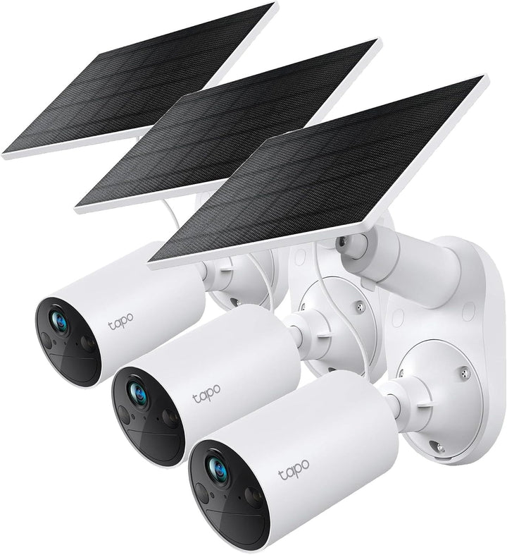 Tapo SolarCam - Cámara de seguridad inalámbrica de 1080p para exter...