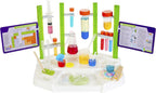 Thames & Kosmos Ooze Labs Chemistry Station - Kit de experimentos científicos, 20 experimentos no peligrosos que incluyen limo seguro, cromatografía, ácidos, bases y más, multicolor