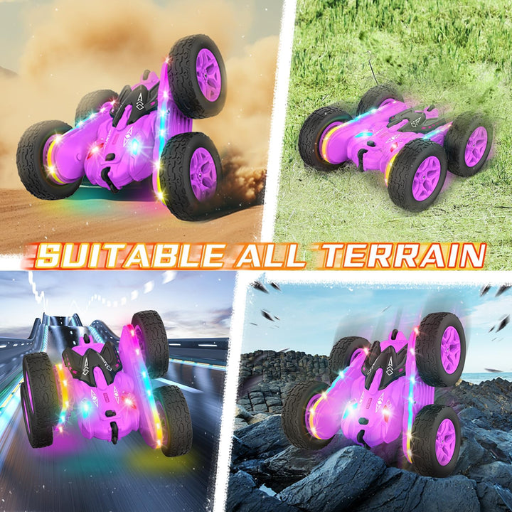 Terucle Coche de Control Remoto, Coches RC Acrobacias Juguetes de C...