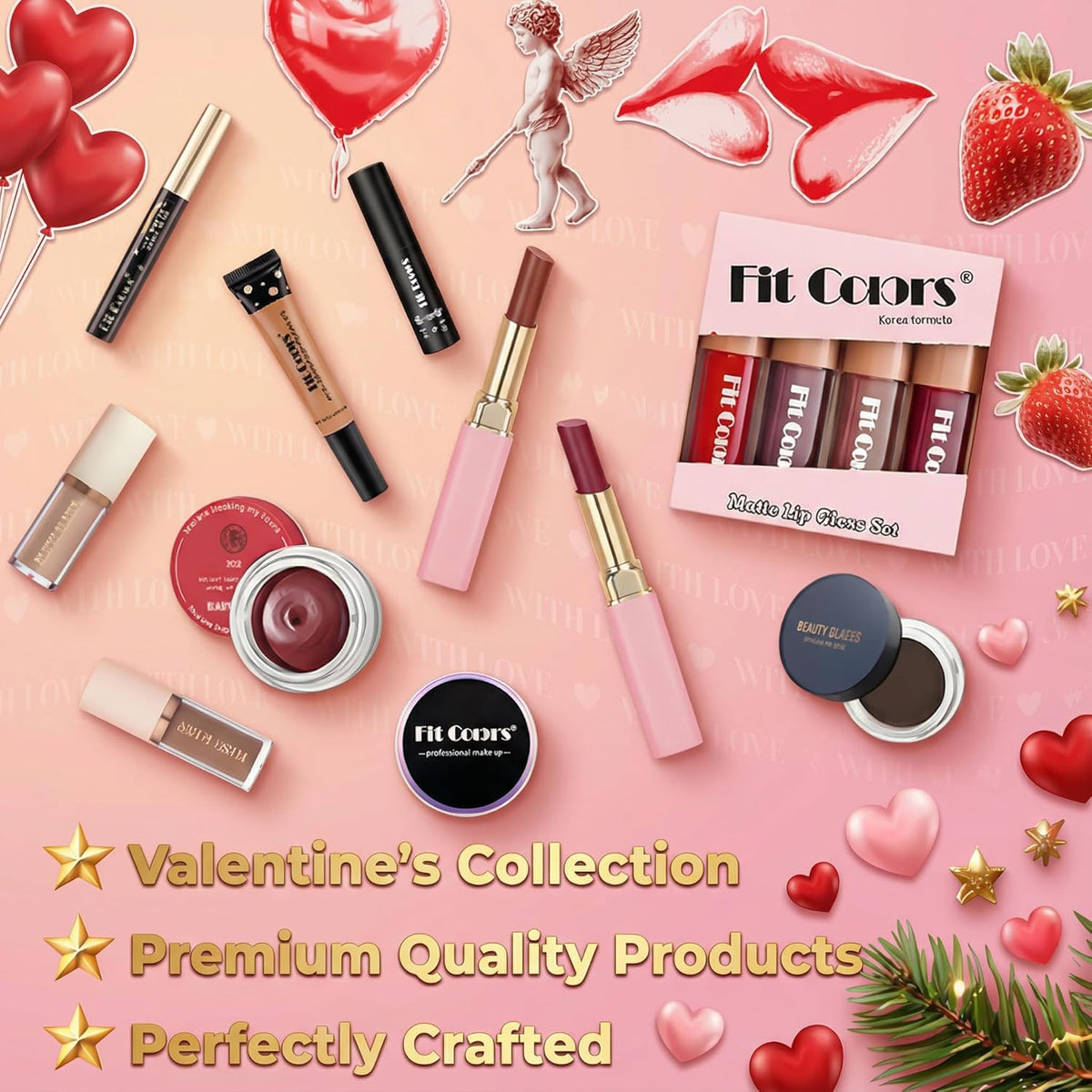 Kit completo de maquillaje para mujer, 24 piezas, todo en uno, jueg...