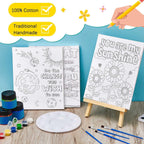 Ctosree - 12 lienzos predibujados para pintar niños de 8 x 10 pulgadas