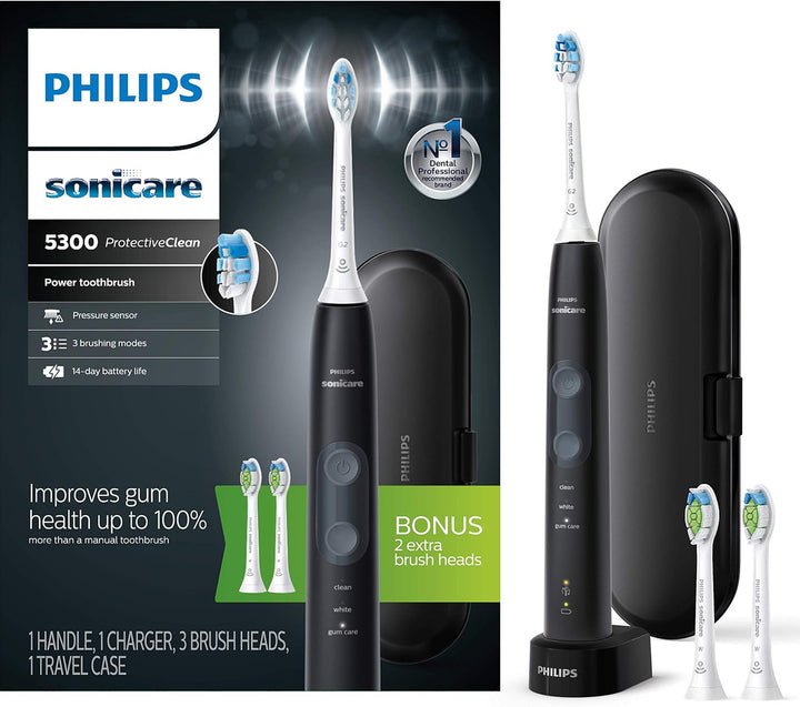 Philips Sonicare Hilo dental inalámbrico 3000 y ProtectiveClean 530...