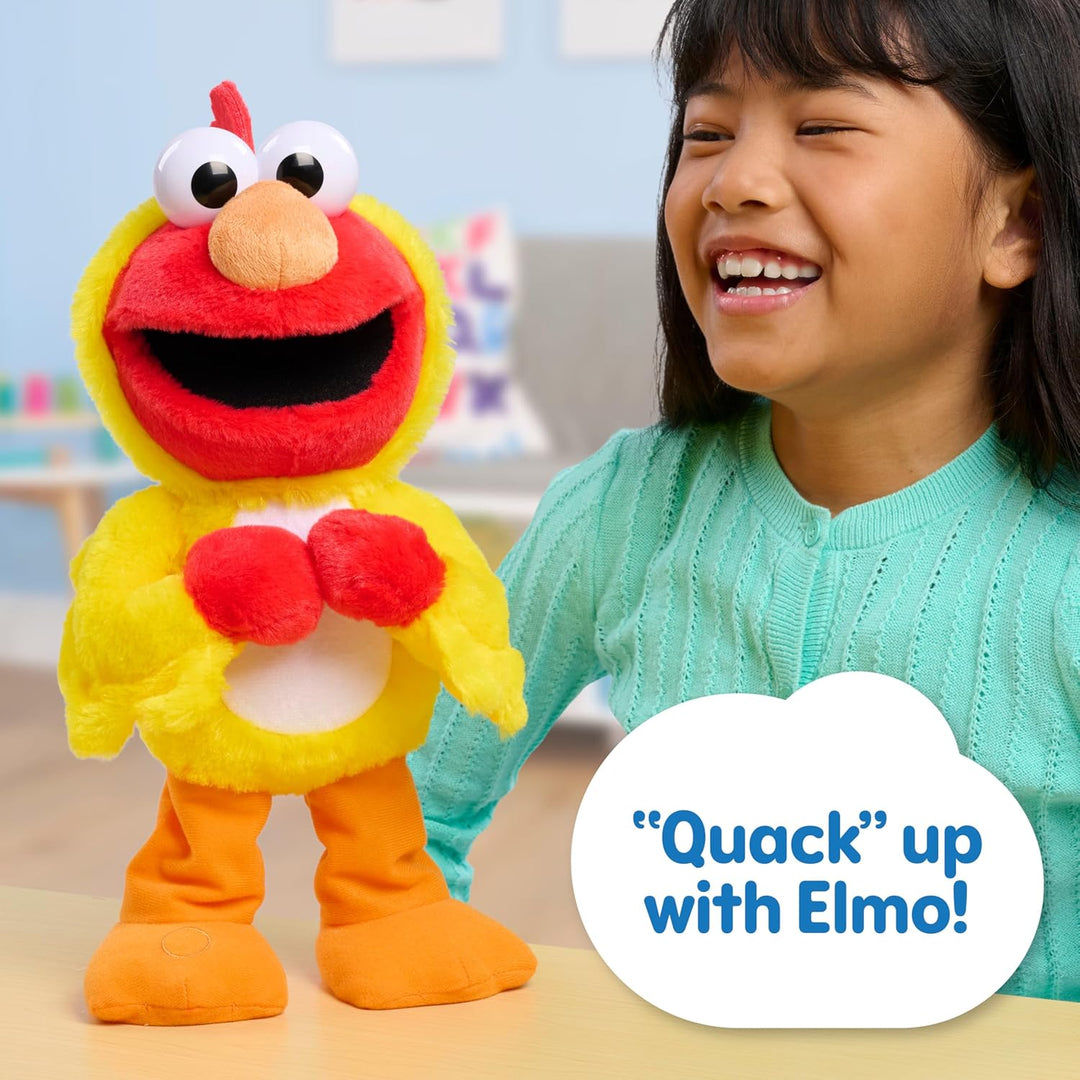 Sesame Street Elmo de baile de Chicken Dance, peluche de 13 pulgada...