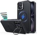 ESR Cyber Tough para iPhone 16 Case con Flex Stand, negro