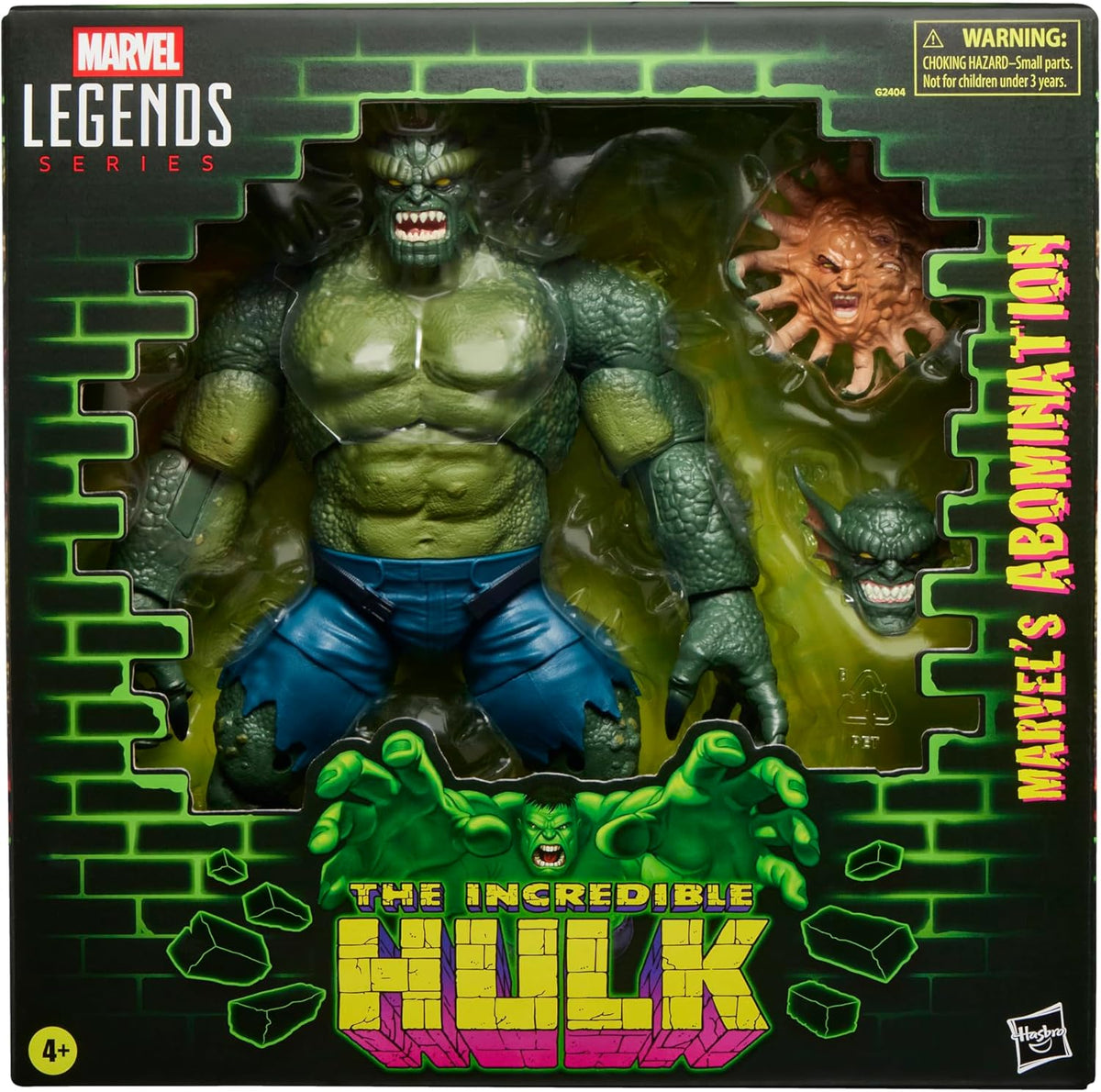 Marvel Legends Series Abomination Hulk Comics Figura de