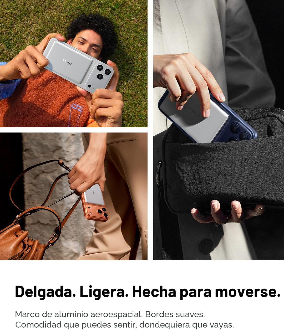 TORRAS MiniMag - Banco de energía, cargador portátil inalámbrico ul...