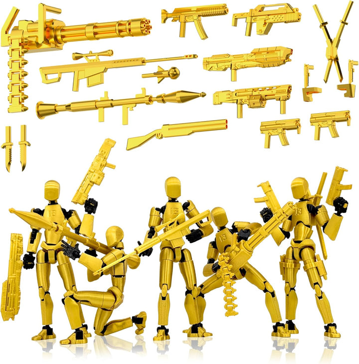 Gatling Gun T13 Titan 13 Juego de Figuras de Acción【Ensamblado】, Fi...
