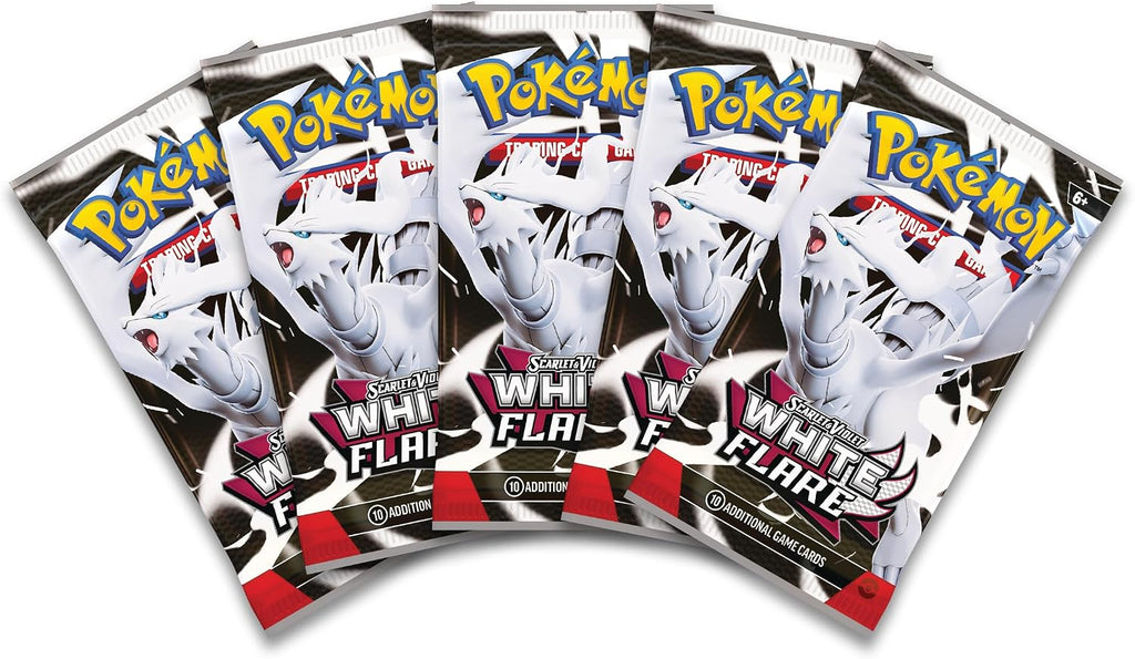 Pokemon TCG Escarlata & Violeta 10.5 Caja de Archivador blanco Flare