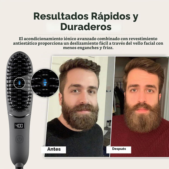 Aberlite Pocket - Plancha compacta para barba para hombre, tecnolog...