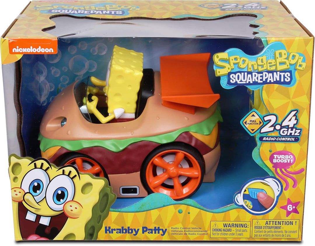 NKOK Krabby Patty con control remoto con vehículo de Bob Esponja, v...