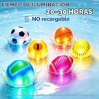 Juguetes de baño iluminados para bebés, juguetes de aro de baloncesto para