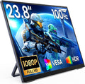 MNN Monitor portátil para juegos de 23.8" 100Hz FHD IPS USB-C H...