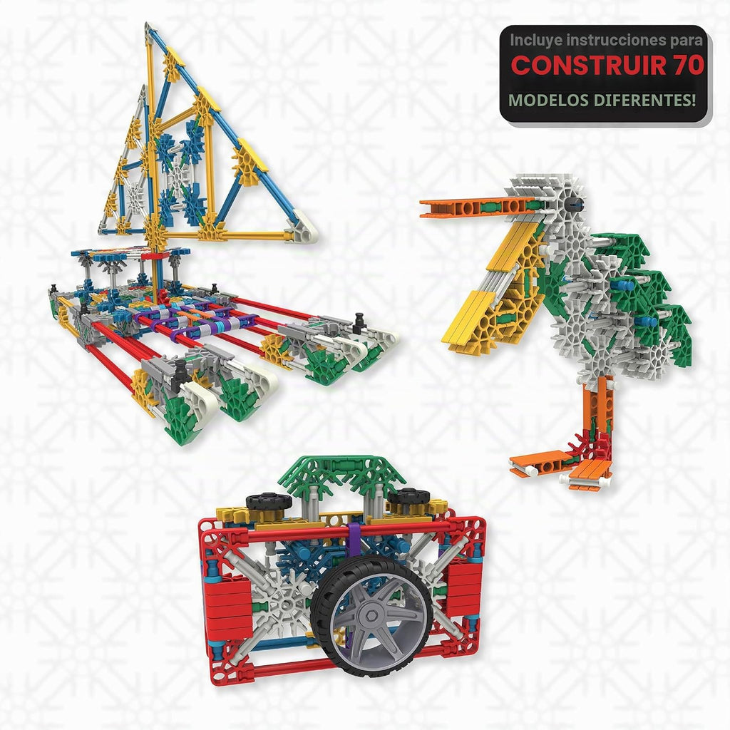 K 'NEX 70 Modelo Building Set – 705 Piezas – edades 7 + Ingeniería Educación Juguete