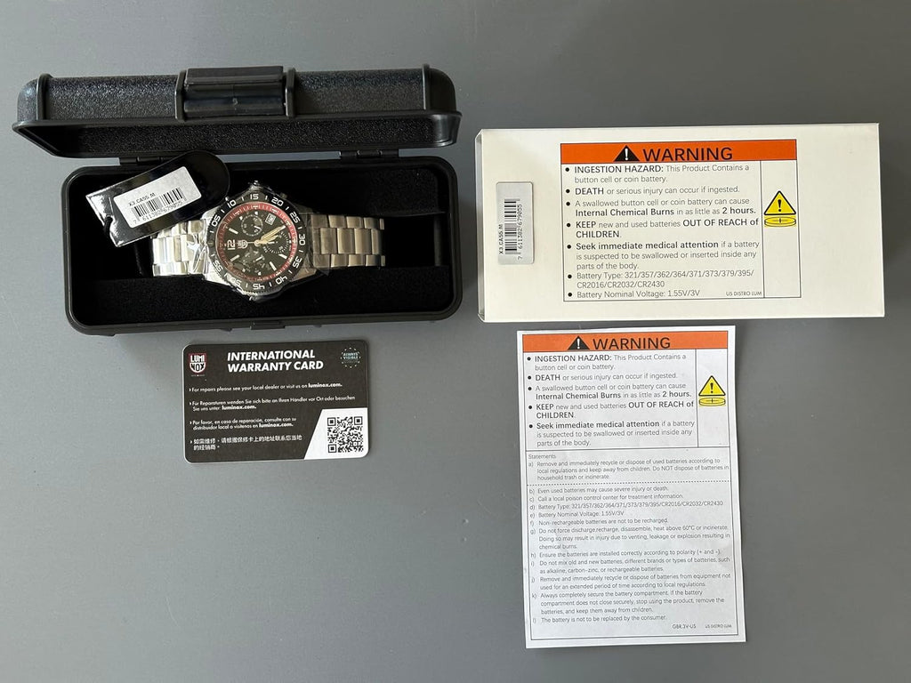Luminox - Pacific Diver Chronograph - Reloj para Hombre - Reloj de buceo - Cuarzo Suizo - Resistente al agua 200 M - Cristal de zafiro - Acero inoxidable - Relojes para hombres - Hecho en Suiza