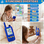 Aikmi Walkie Talkies de video para niños, juguete al aire libre para niños