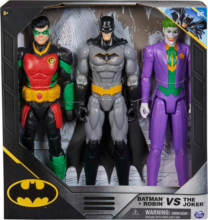 DC Comics Figuras de acción de Batman: Joker, Robin y el Hombre Mur...