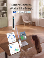 DREO Humidificador inteligente de 11 L, habitación grande, 700 pies