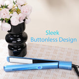 NITION Nano Titanium Alisador de pelo de 1 pulgada Placa de calenta...