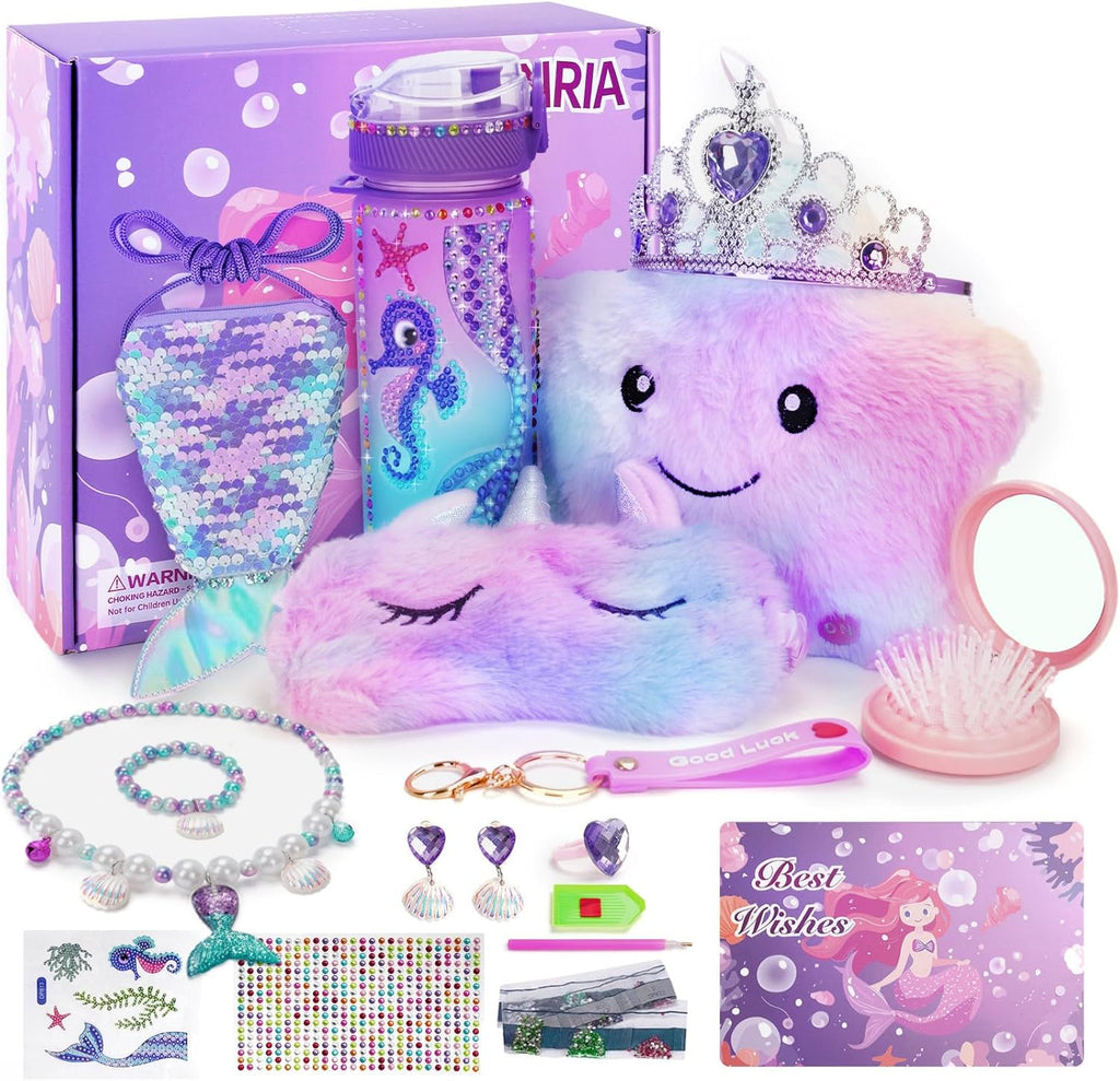 Jenria Regalo de sirena para niñas de 6 a 8 años