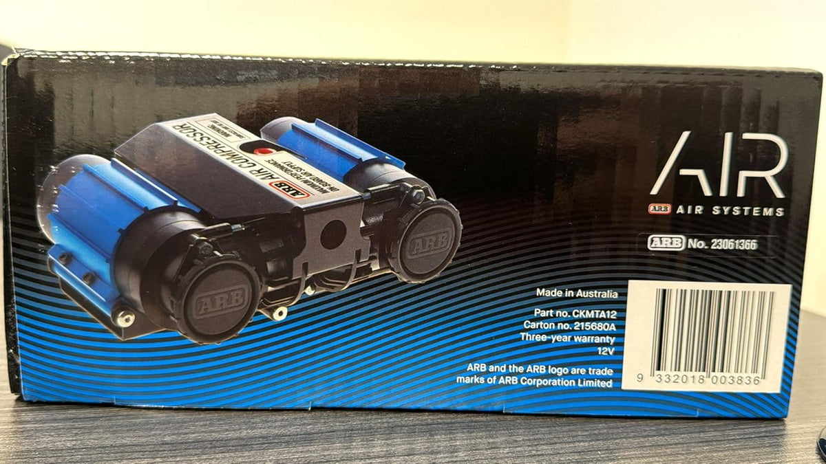 ARB CKMTA12 "12V" Compresor de Aire a Bordo Doble de Alto R...