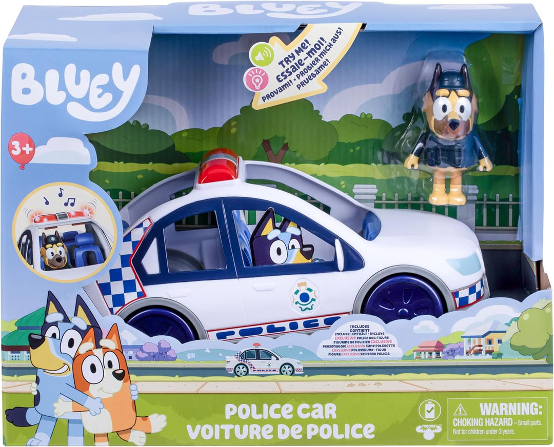 Bluey Police Car Vehicle from The Special Episode The Sign