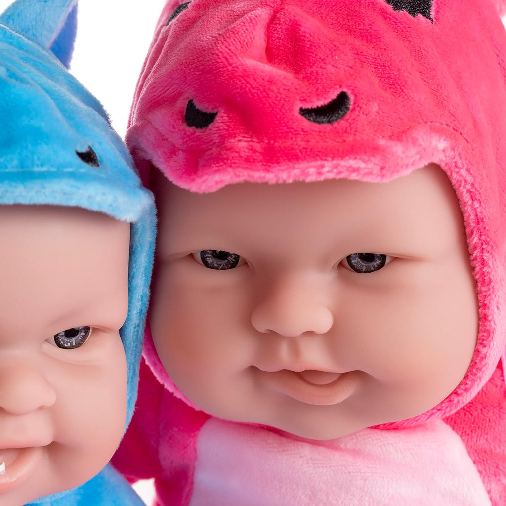 JC Toys Lots to Cuddle Babies - Muñecas gemelas pequeñas y suaves