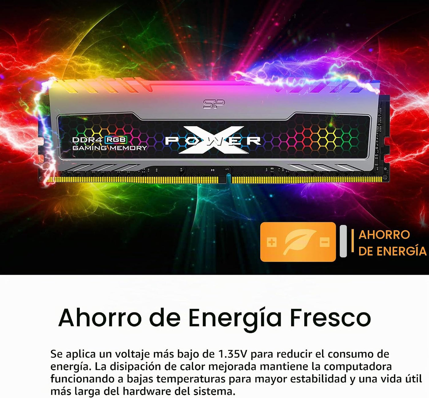 SP Silicon Power 16 GB (8 GBx2) XPOWER RGB Turbine Gaming DDR4 3200...