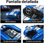 Kits de coches de juguete modelo para adultos 1/24 coches fundidos a