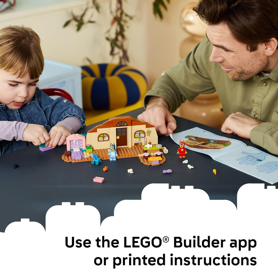 LEGO Bluey School with Rusty and Bluey - Building Toy for Girls &am...