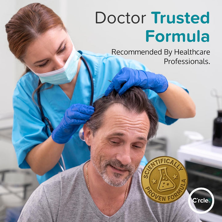 Regoxidine Men's 5% Minoxidil Foam ayuda a restaurar la pérdida...
