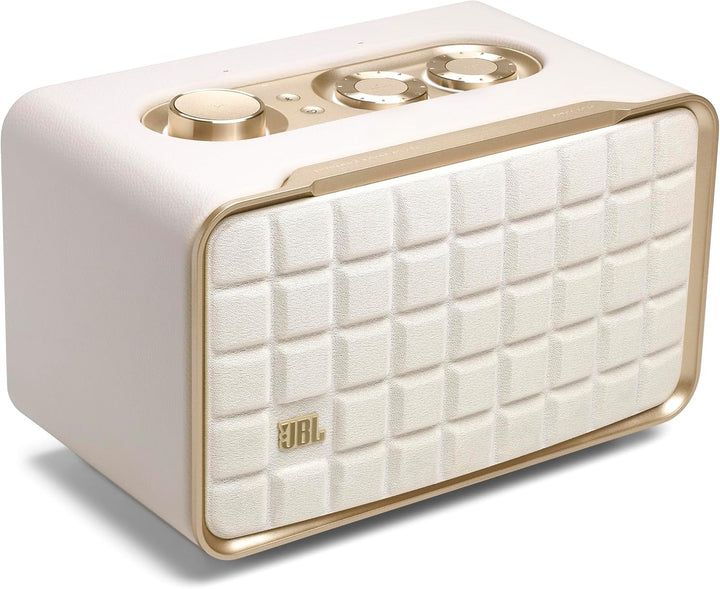 JBL Authentics 200 - Altavoz inteligente de estilo retro para el ho...
