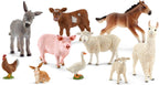 Schleich Farm World - Paquete de 10 Figuras de Animales de Granja - Niños 3+ | 77585