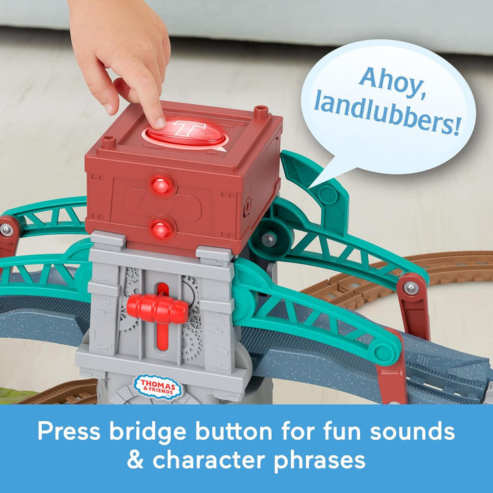 Thomas &amp; Friends - Juego de tren de juguete Talking Bulstrode y...
